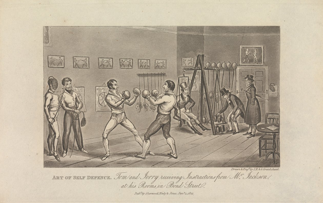 Die Kunst der Selbstverteidigung von George Cruikshank