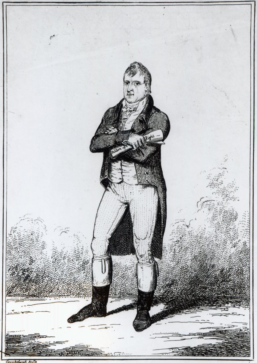 Henry Hunt Esquire (1773-1835) 1816 von George Cruikshank