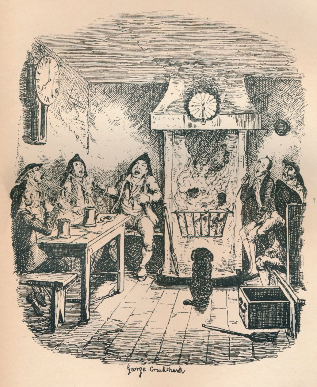 Scotland Yard, um 1900 von George Cruikshank
