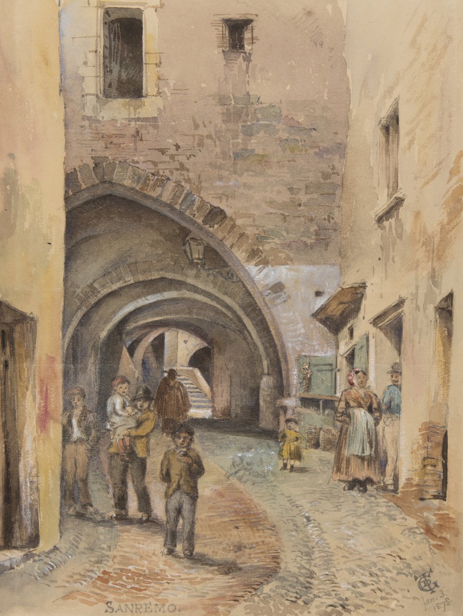 San Remo, 3. Januar 1878 von George Douglas Tinling