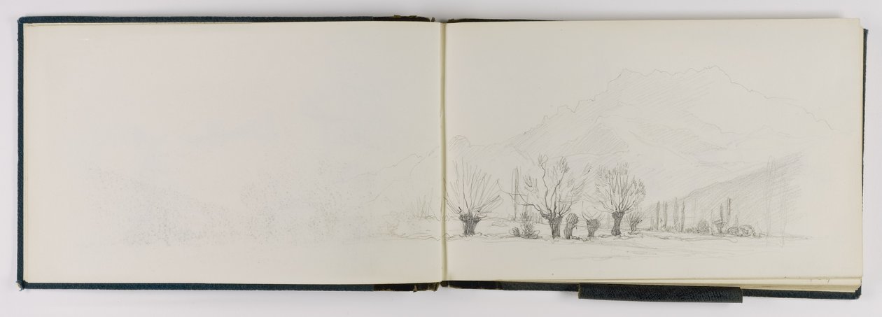 (Skizzenbuch) In der Nähe von Aigle von George Elbert Burr