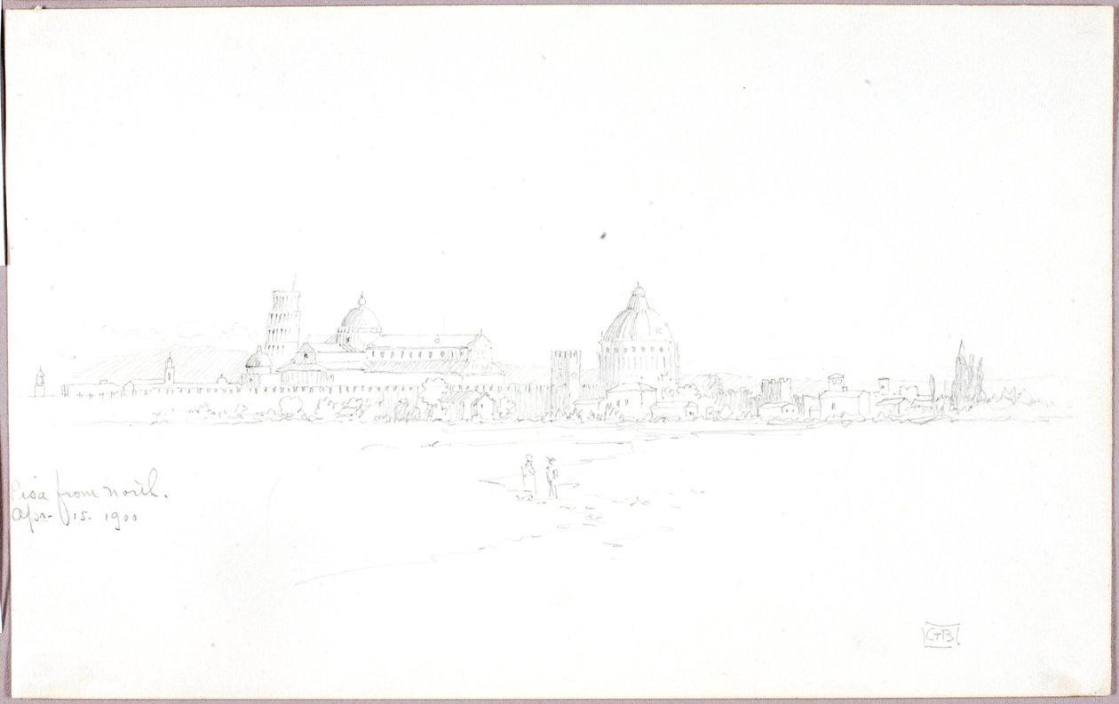 Pisa von Norden von George Elbert Burr