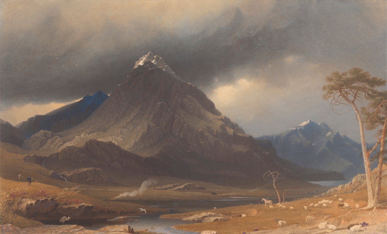 Tryfan, Carnarvonshire von George Fennell Robson