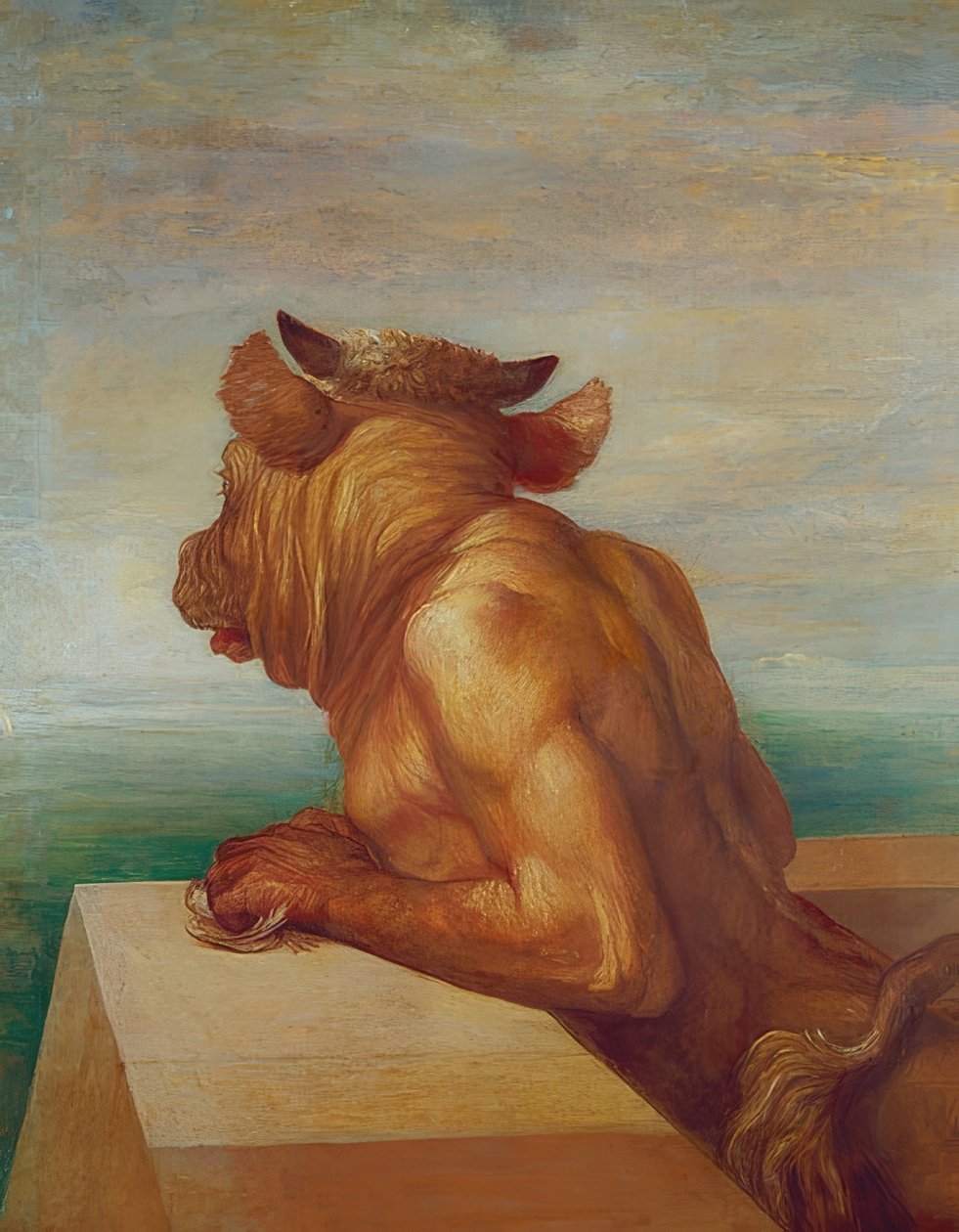 Der Minotauros von George Frederick Watts