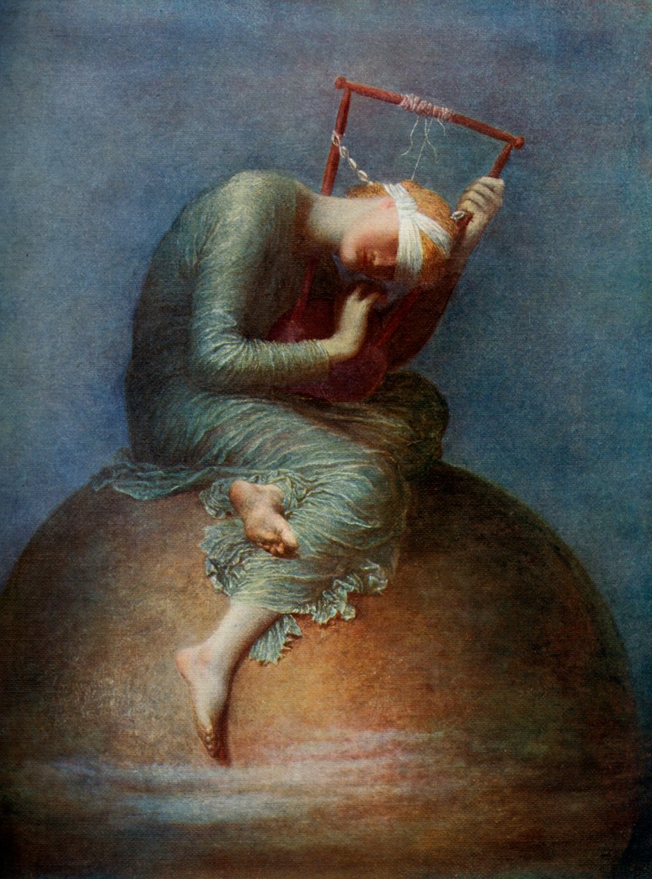 Hoffnung, 1886, 1912 von George Frederick Watts