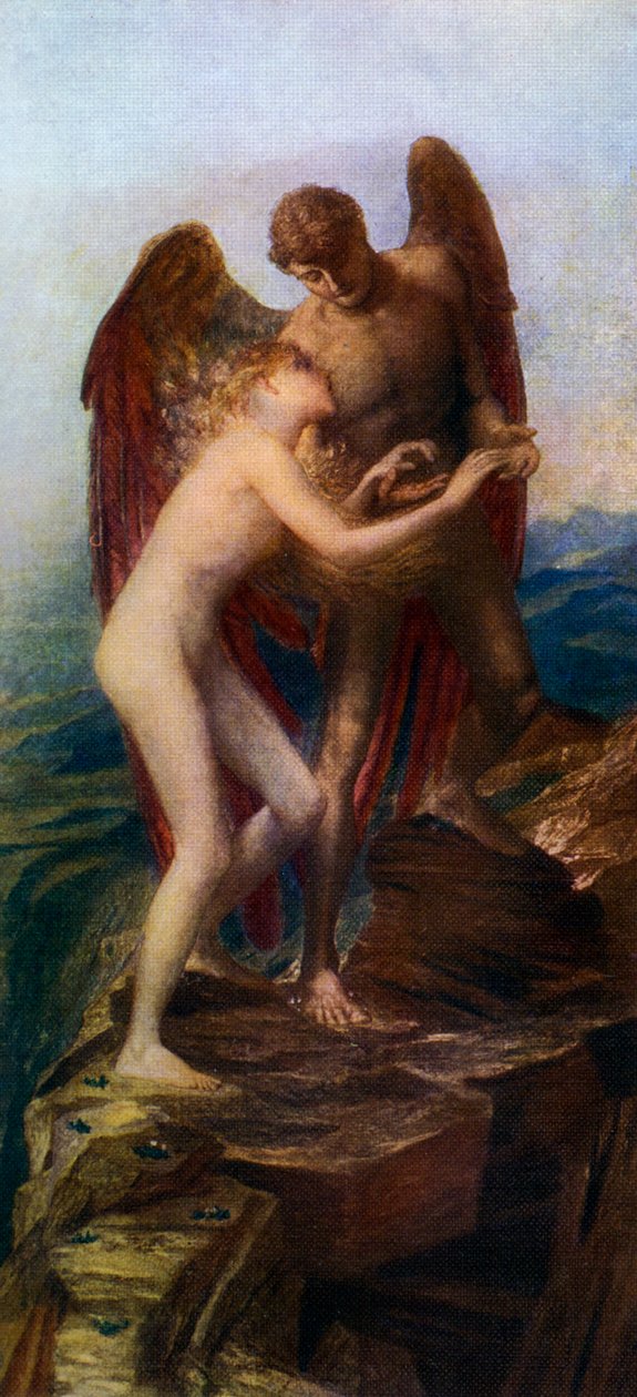 Liebe und Leben, 1893 von George Frederick Watts