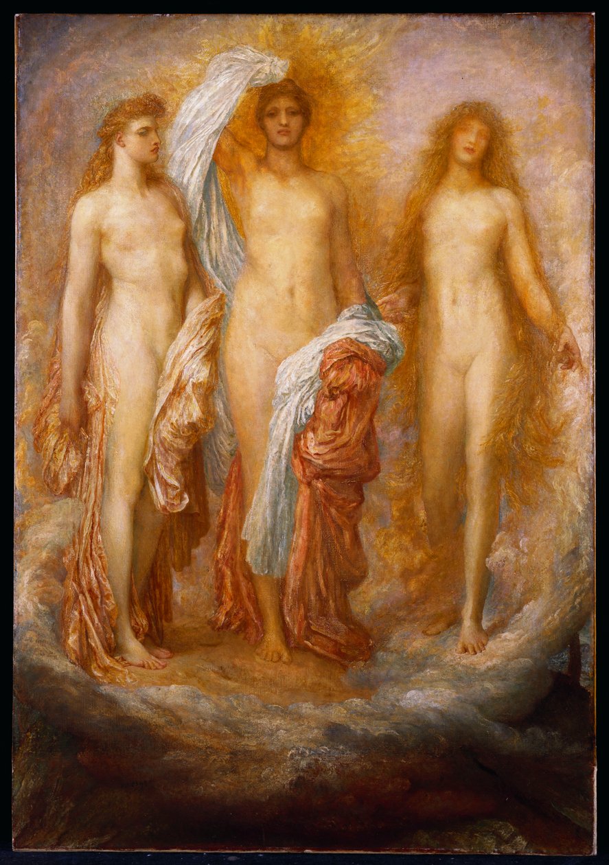 Olymp auf Ida von George Frederick Watts