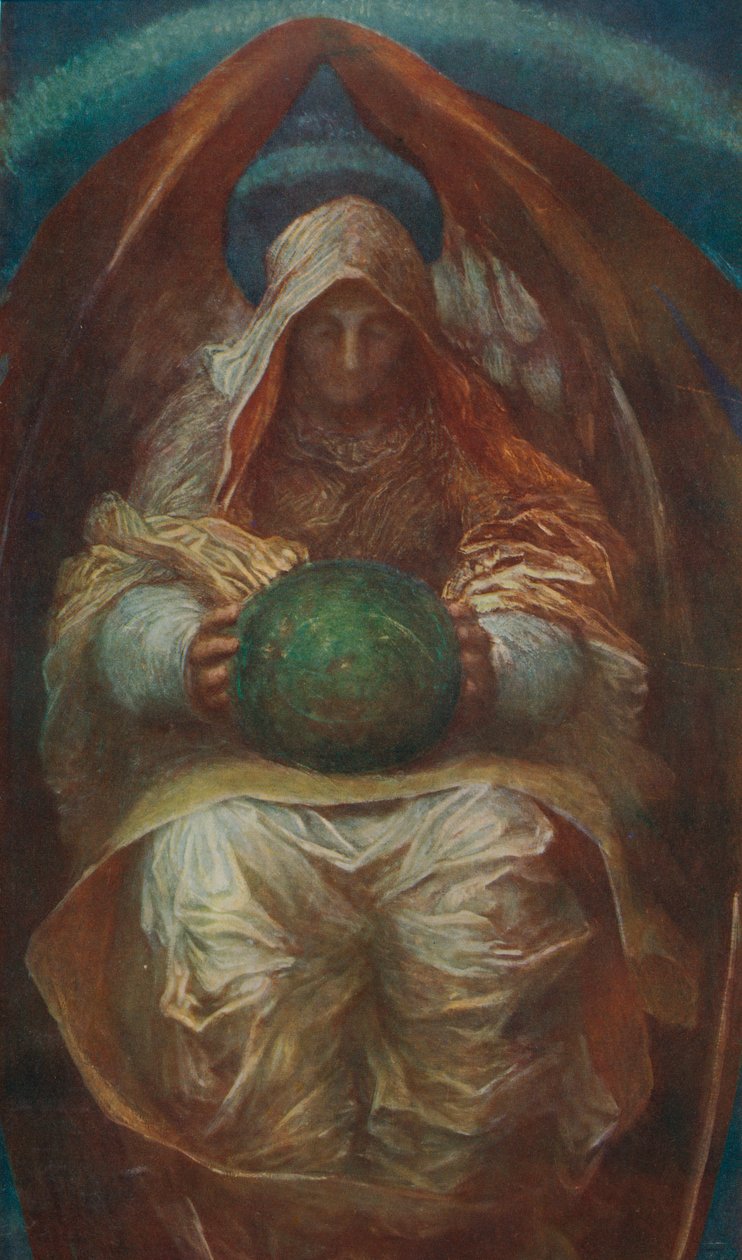 Das All-Durchdringende, um 1887, 1912 von George Frederick Watts