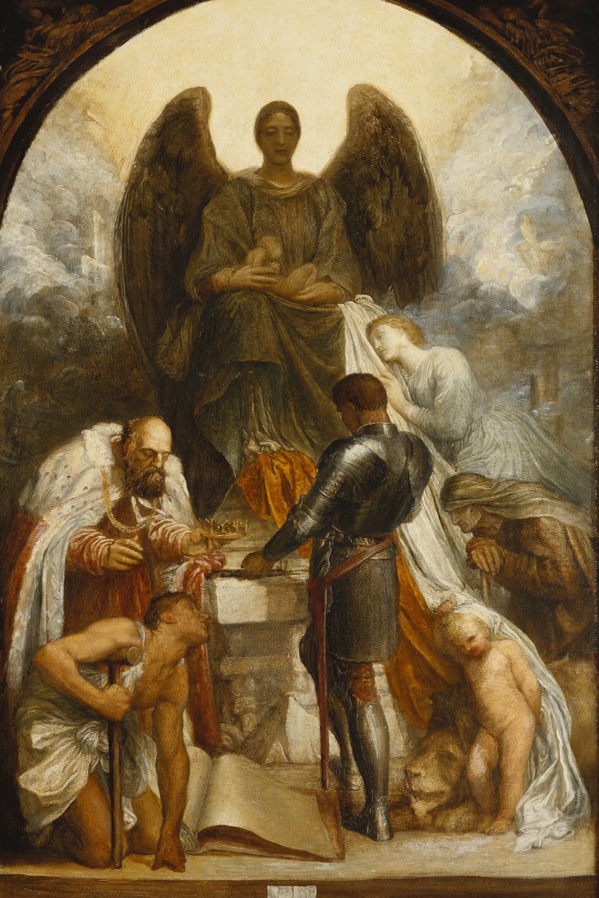 Der Todesengel von George Frederick Watts