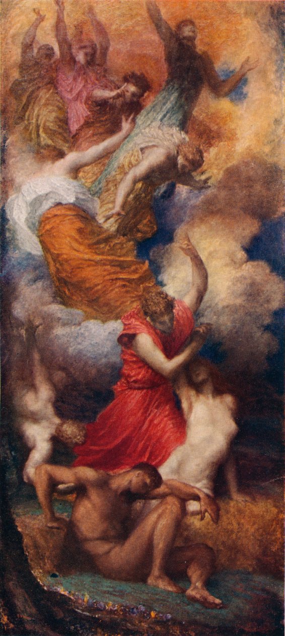 Die Erschaffung Evas, 1882 von George Frederick Watts