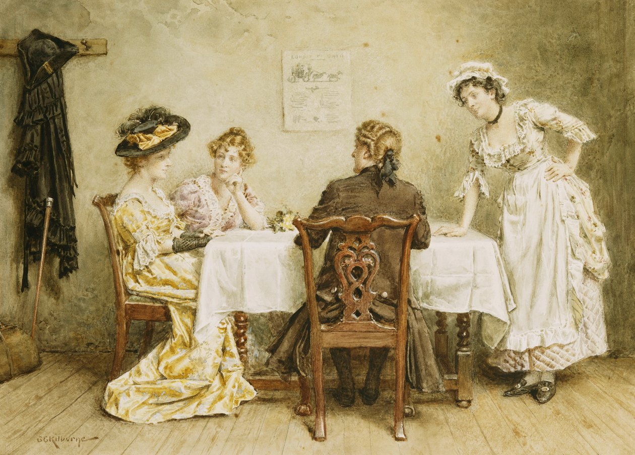 Reisende von George Goodwin Kilburne