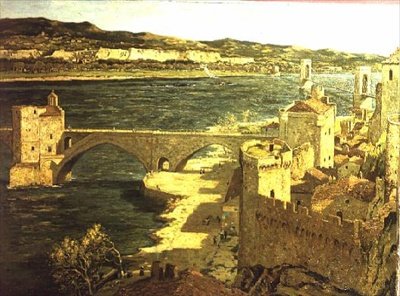 Blick auf Avignon von George Graham