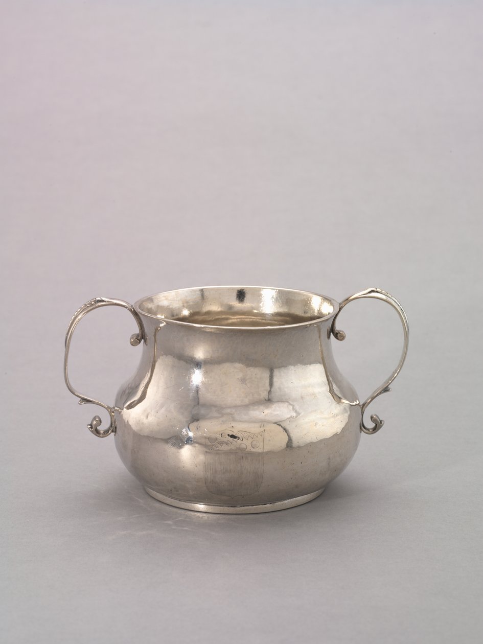 Zweihandbecher, ca. 1720 von George Hanners