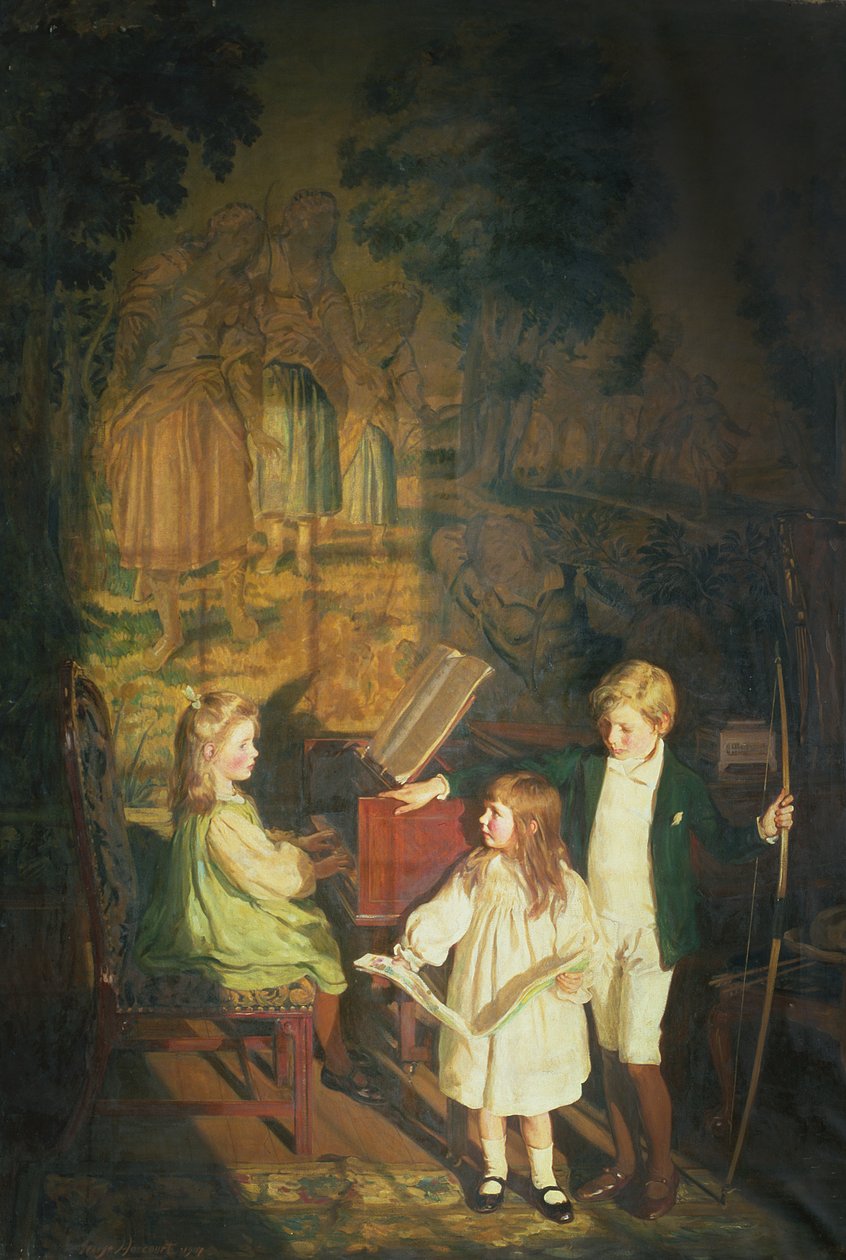 Am Cembalo: Meine Kinder von George Harcourt