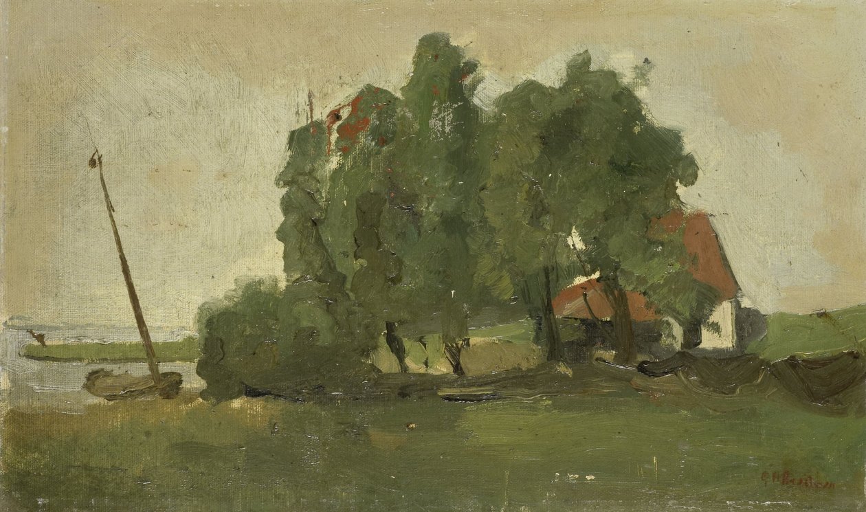 Bauernhof von George Hendrik Breitner