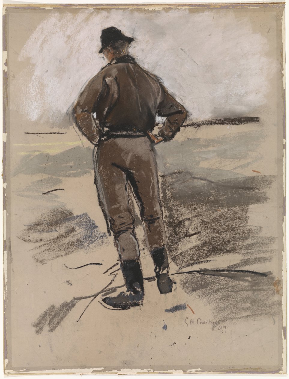 Bauarbeiter von George Hendrik Breitner