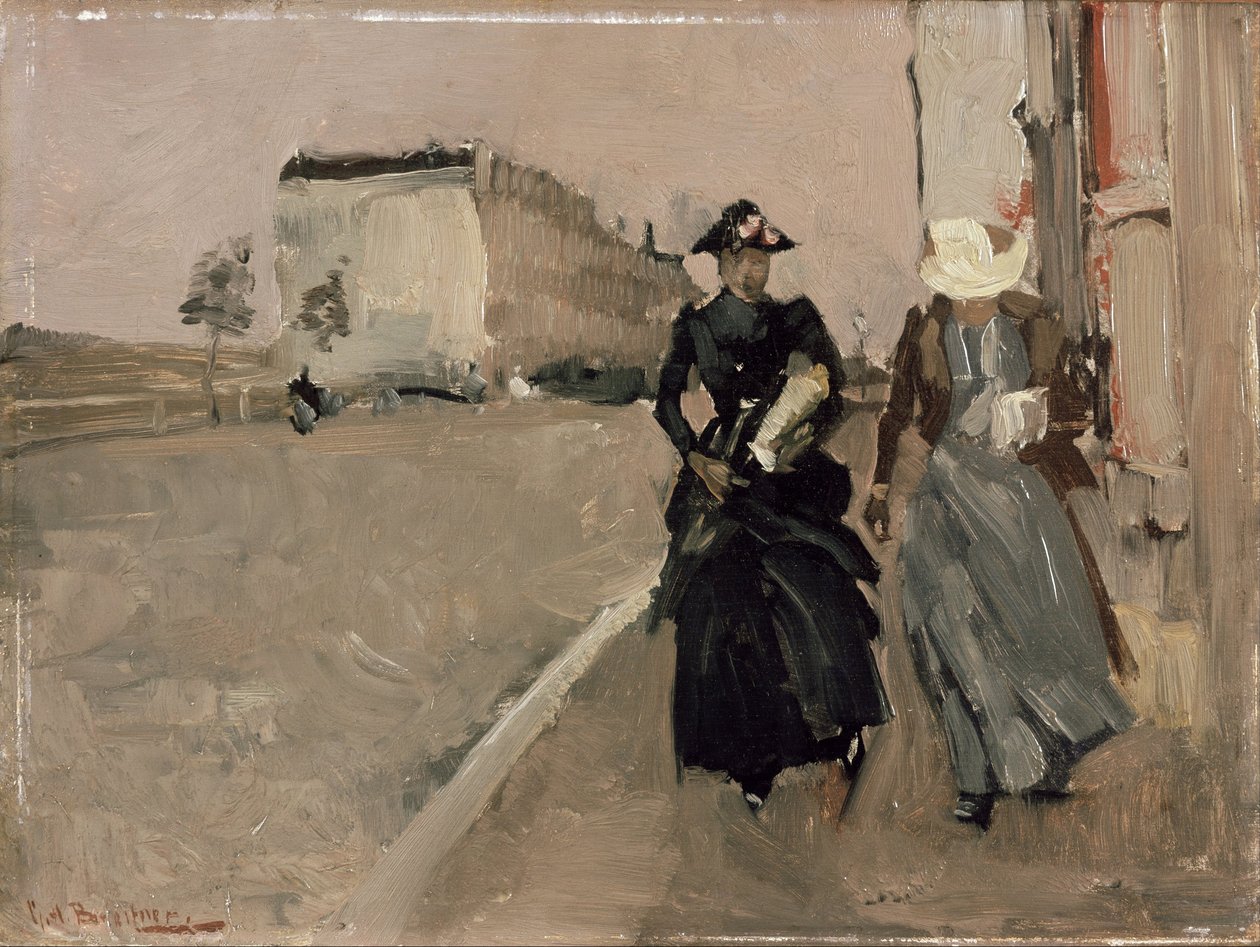 Windstoß von George Hendrik Breitner