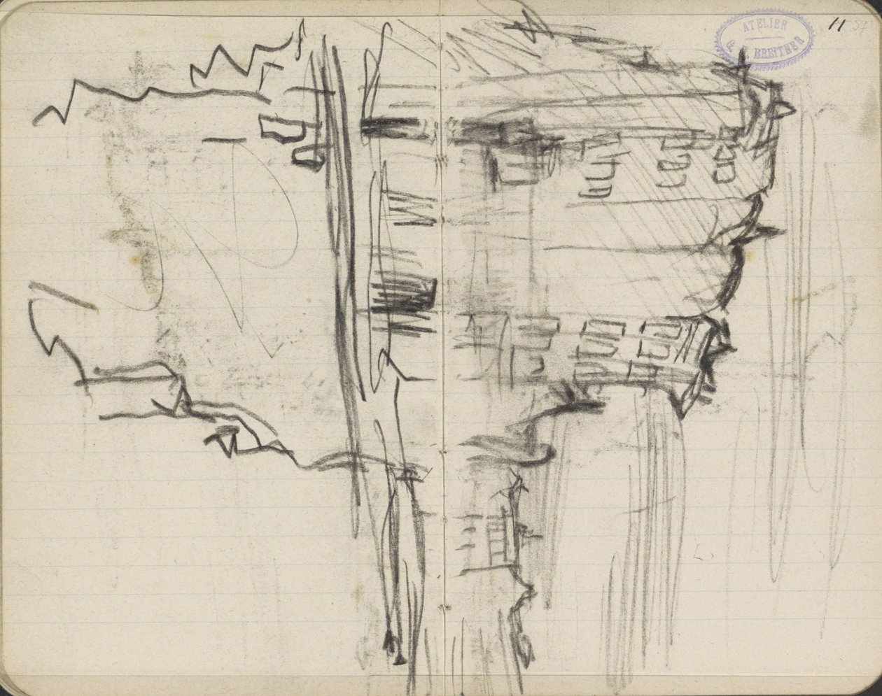 Stadtansicht, möglicherweise Amsterdam von George Hendrik Breitner