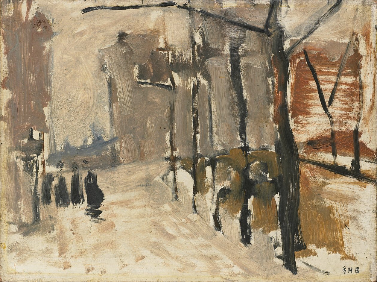 Ansicht in Den Haag (?) von George Hendrik Breitner