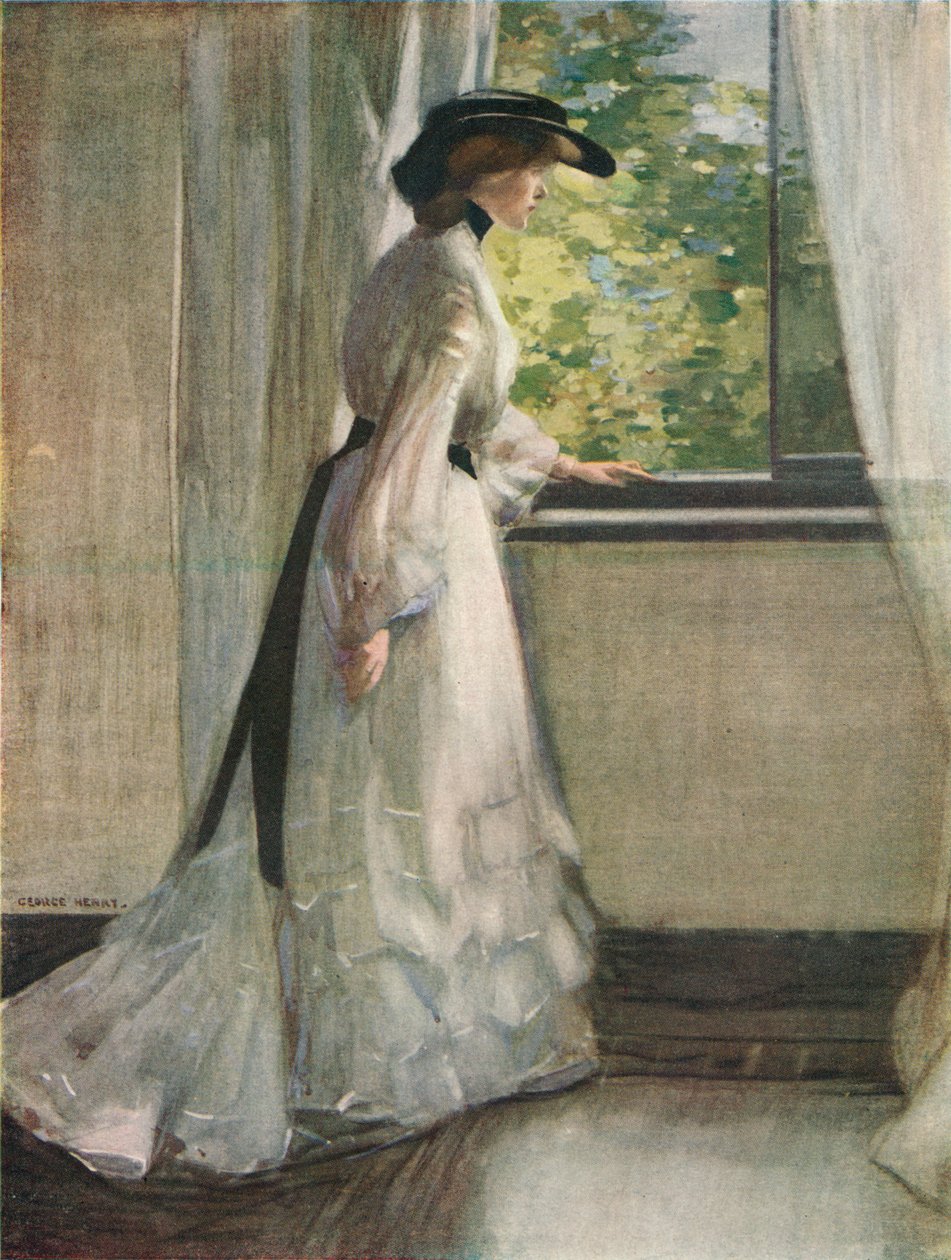 Am Fenster, um 1916 von George Henry