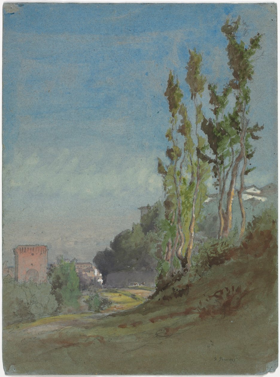 Albano, Italien, ca. 1872 von George Inness