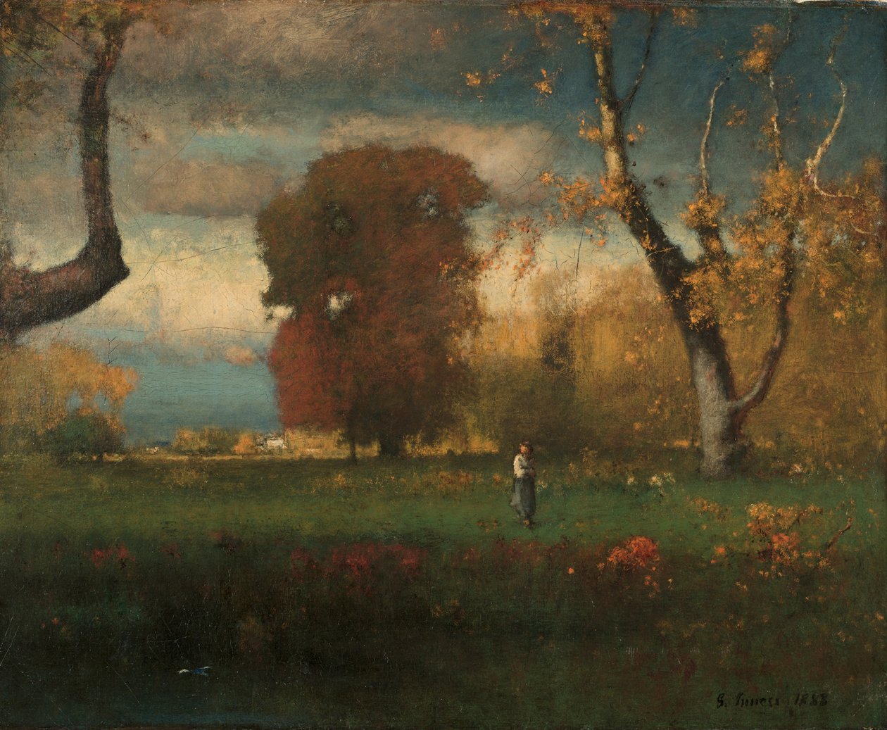 Landschaft, 1888 von George Inness