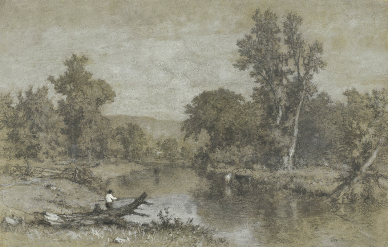 Milton, New York von George Inness