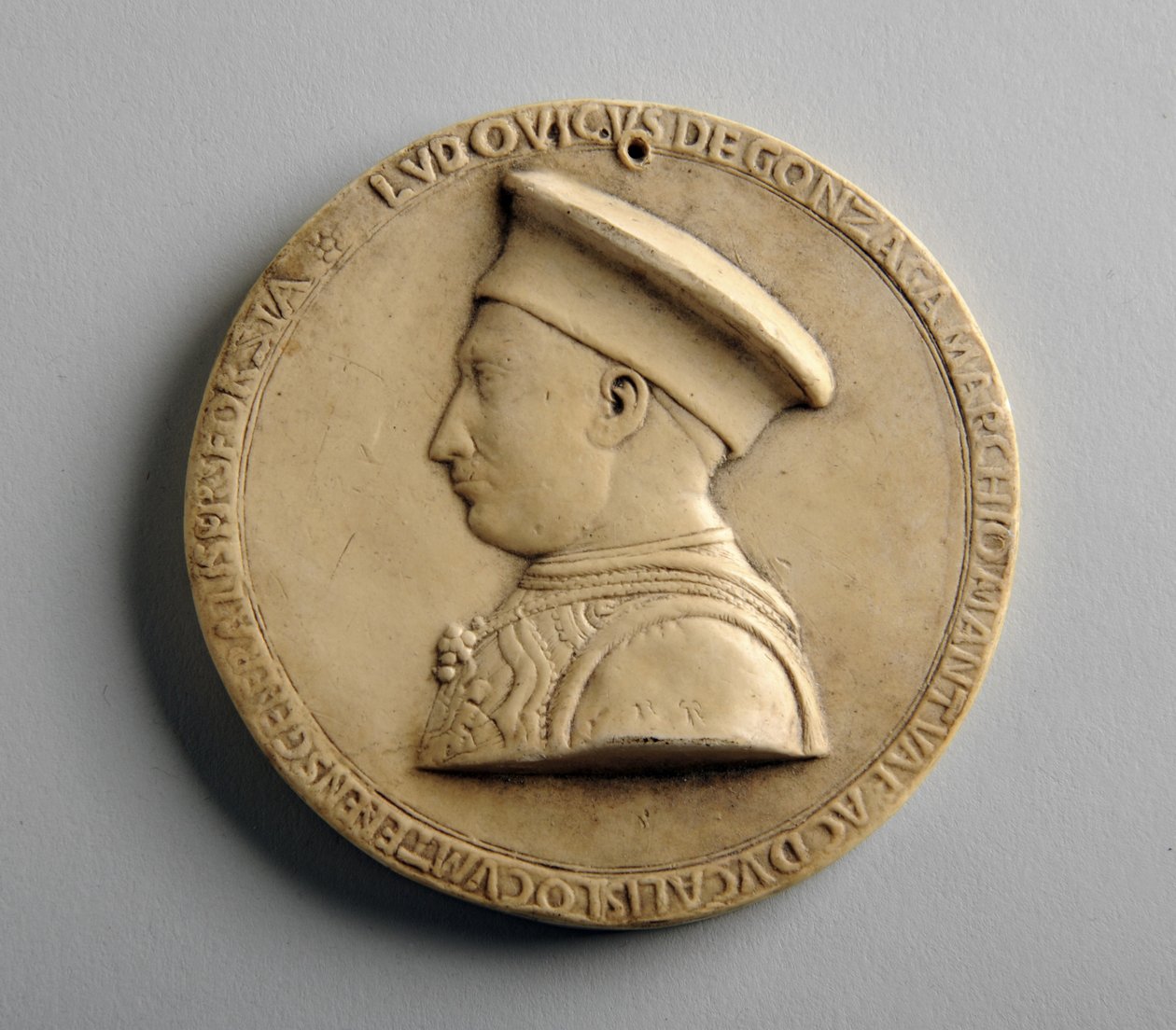 Gipsmedaillon von George James Frampton