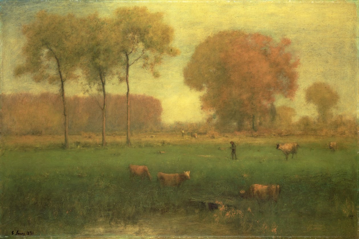 Indian Summer, 1891 von George Jnr. Inness
