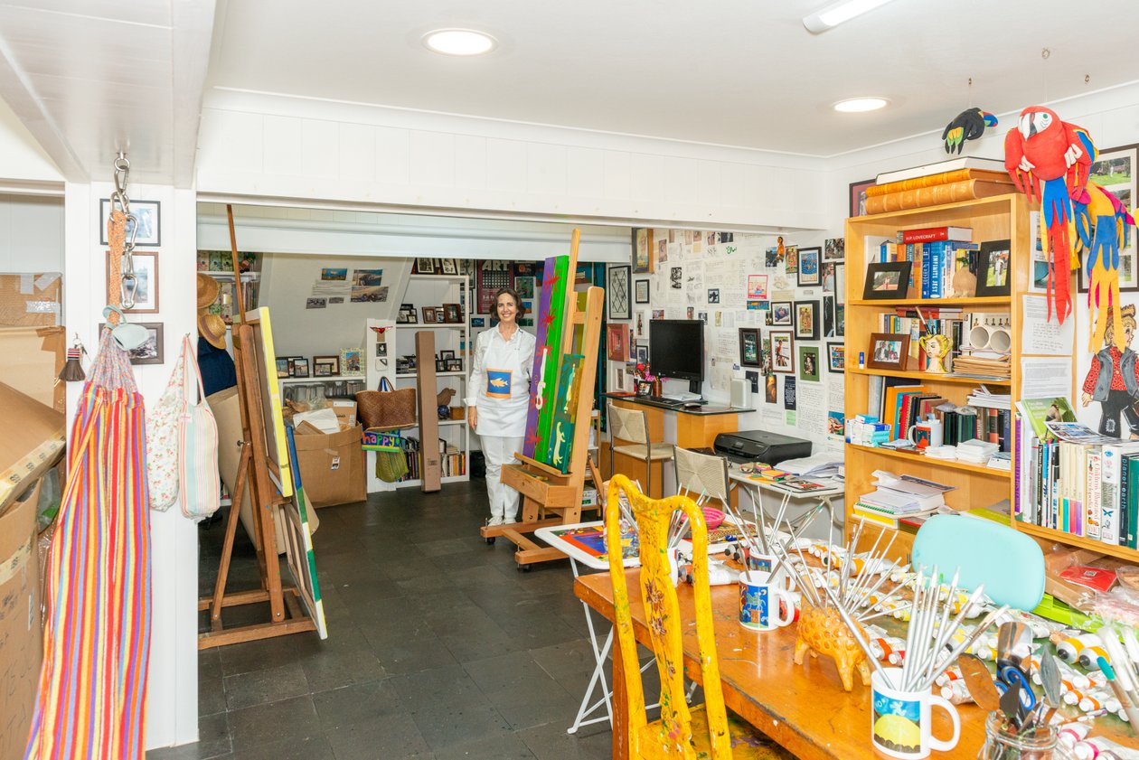 Cristina Rodriguez in ihrem Atelier von Bartolome Esteban and studio Murillo