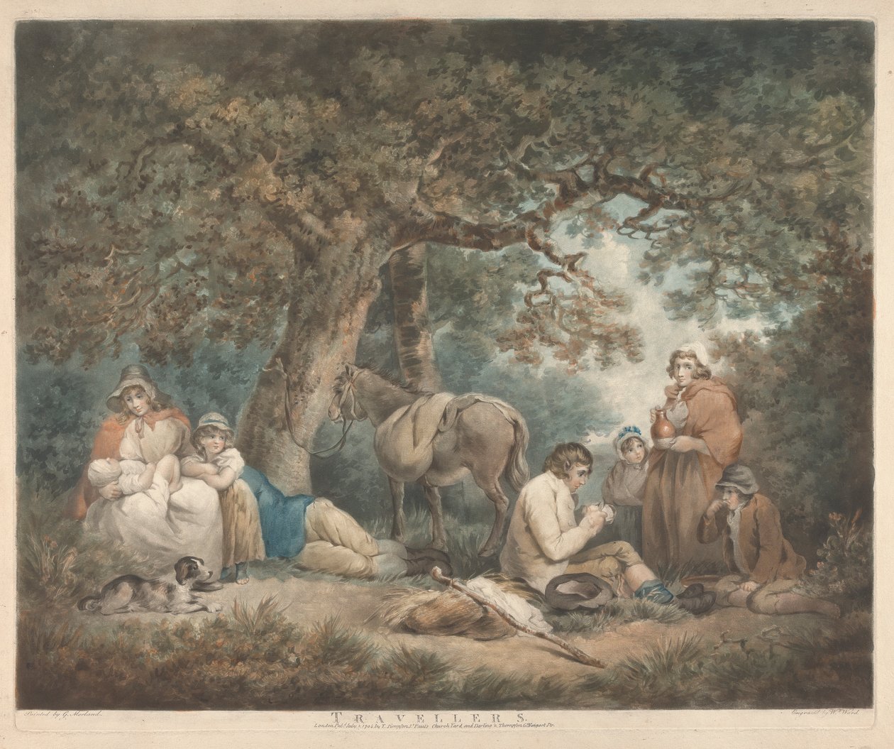 Reisende von George Morland