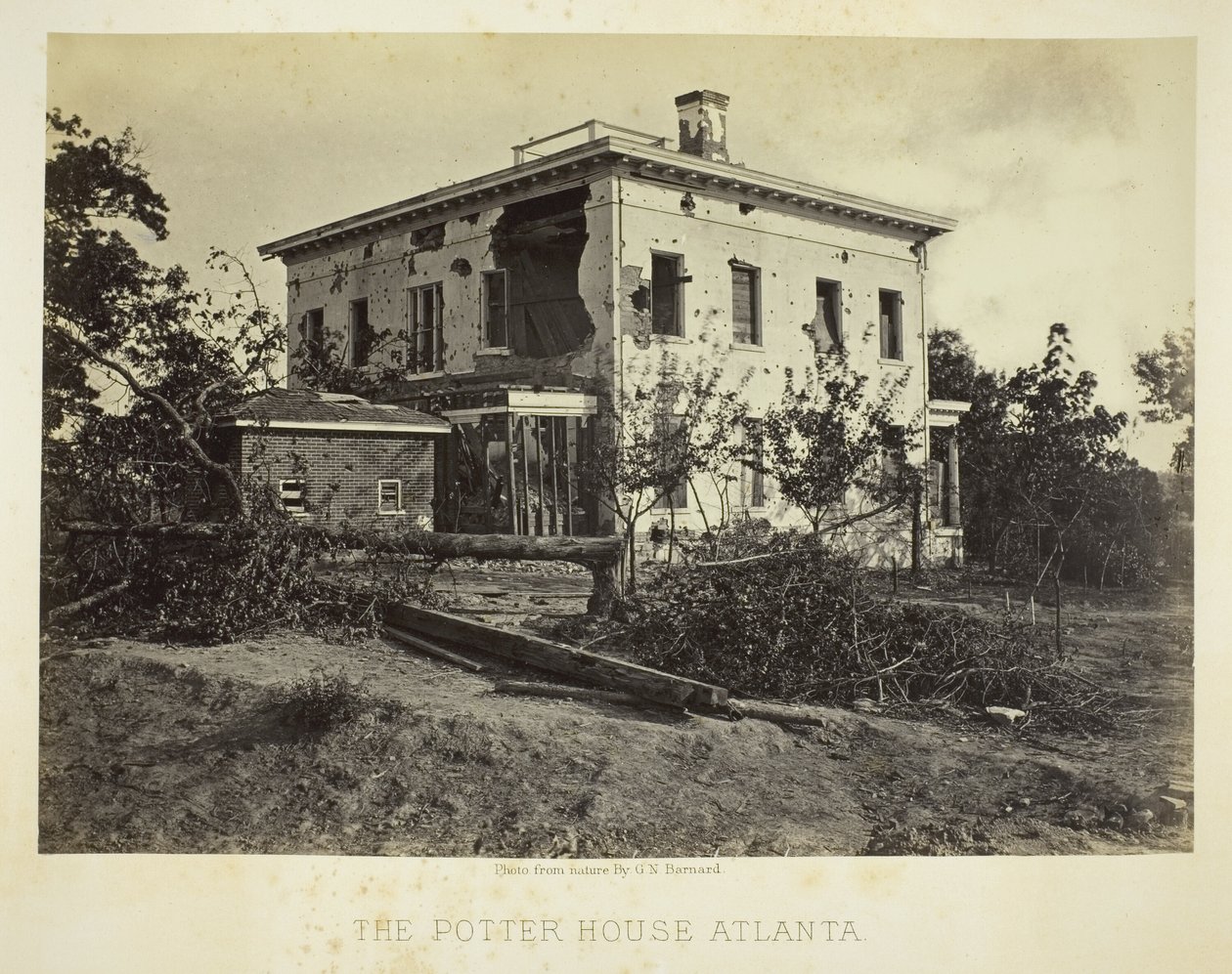 Das Töpferhaus Atlanta von George N. Barnard