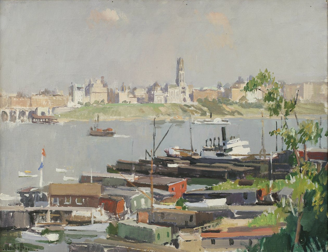 Oberes Manhattan von George Oberteuffer