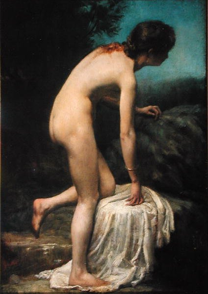 Der Badende von George Percy Jacomb Hood