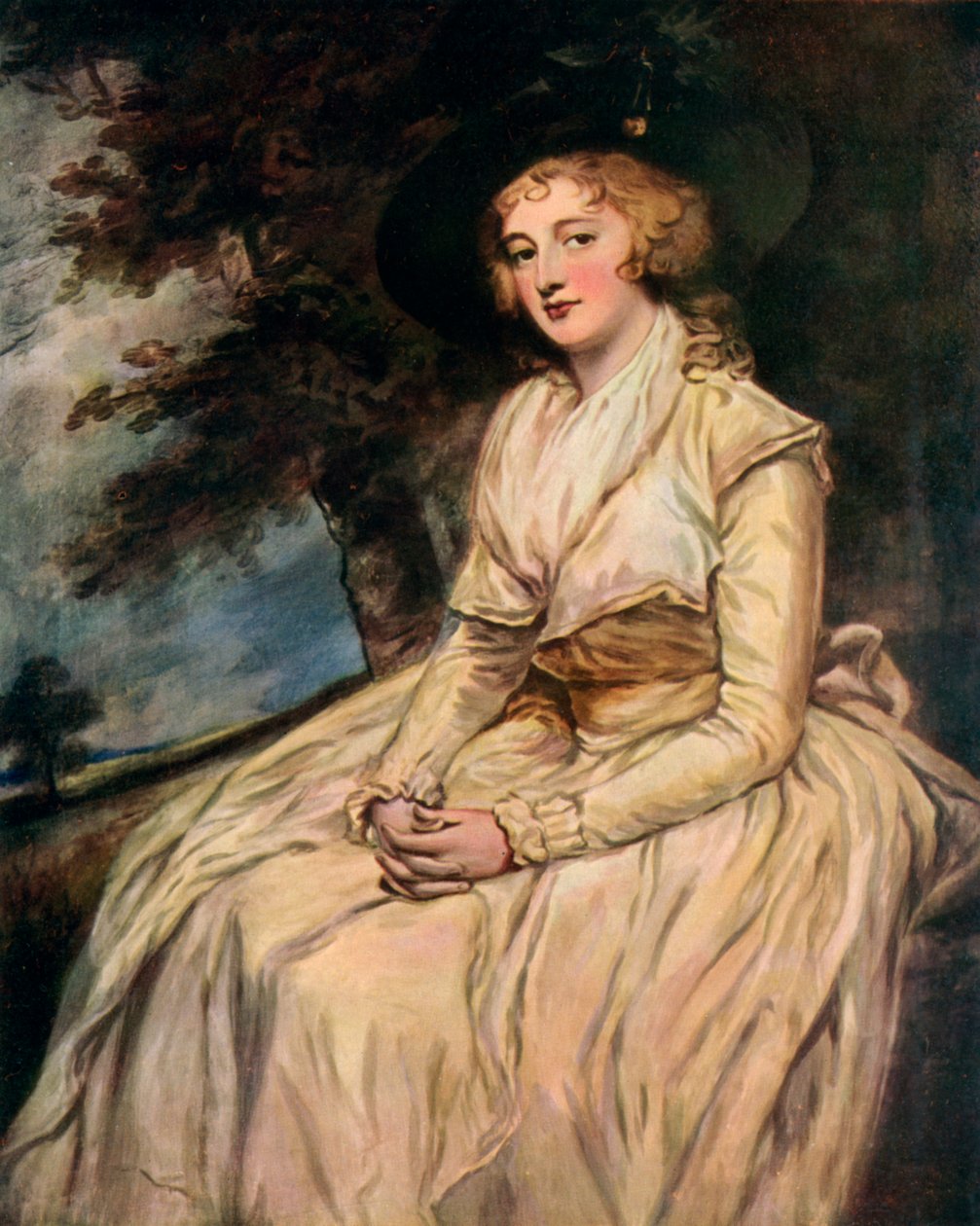 Charlotte, Lady Milnes 18. Jahrhundert, 1910 von George Romney