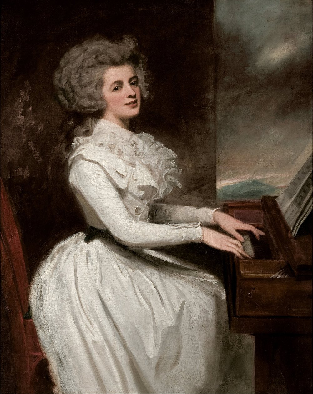 Charlotte, Mrs. Thomas Raikes von George Romney