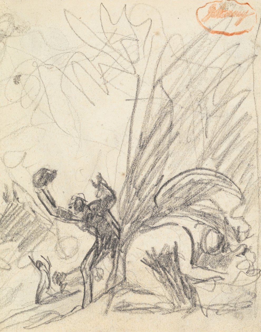 Figurenkompositionsstudie 29 von George Romney