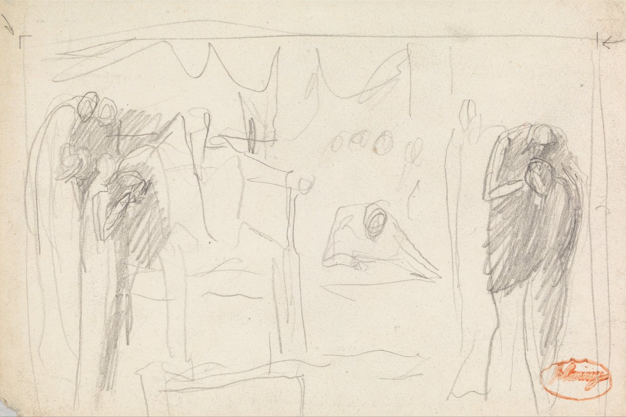 Figurenkompositionsstudie 45 von George Romney