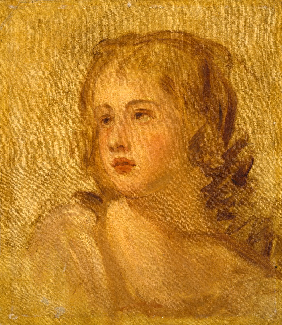 Kopf einer Frau, ca. 1782-86 von George Romney