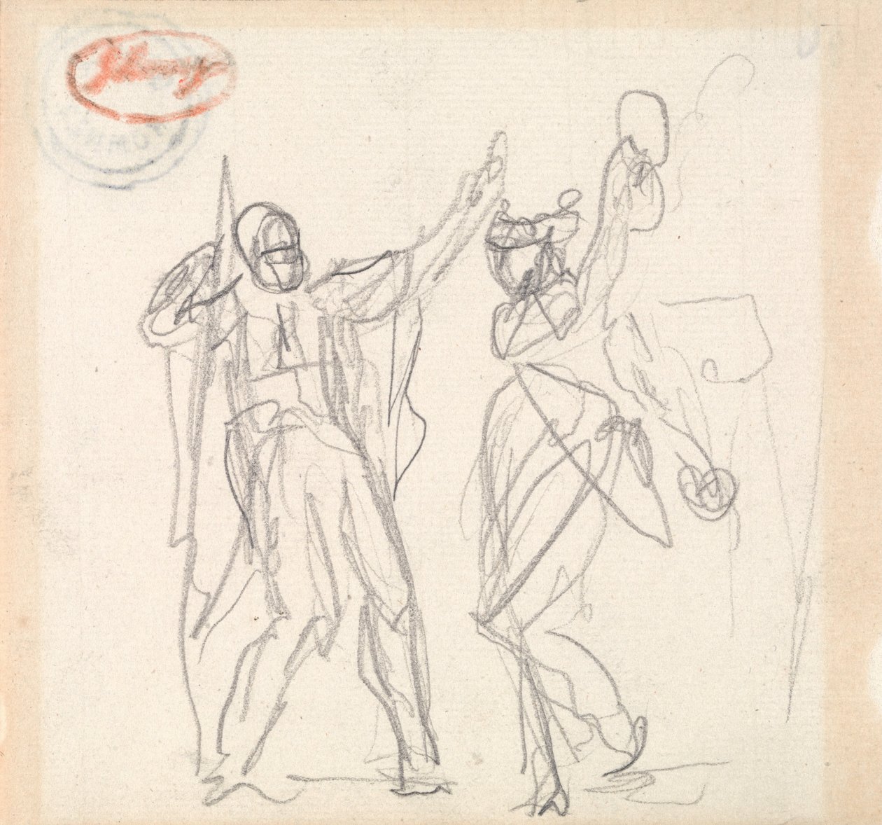Jephta und seine Tochter von George Romney
