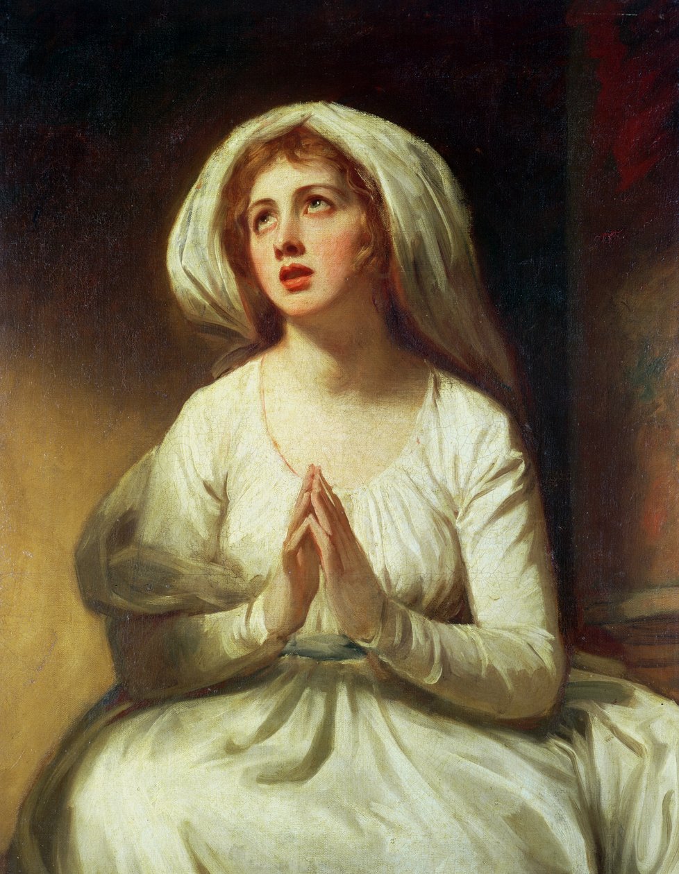 Lady Hamilton betet von George Romney