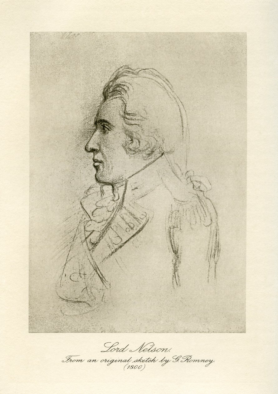 Lord Horatio Nelson von George Romney