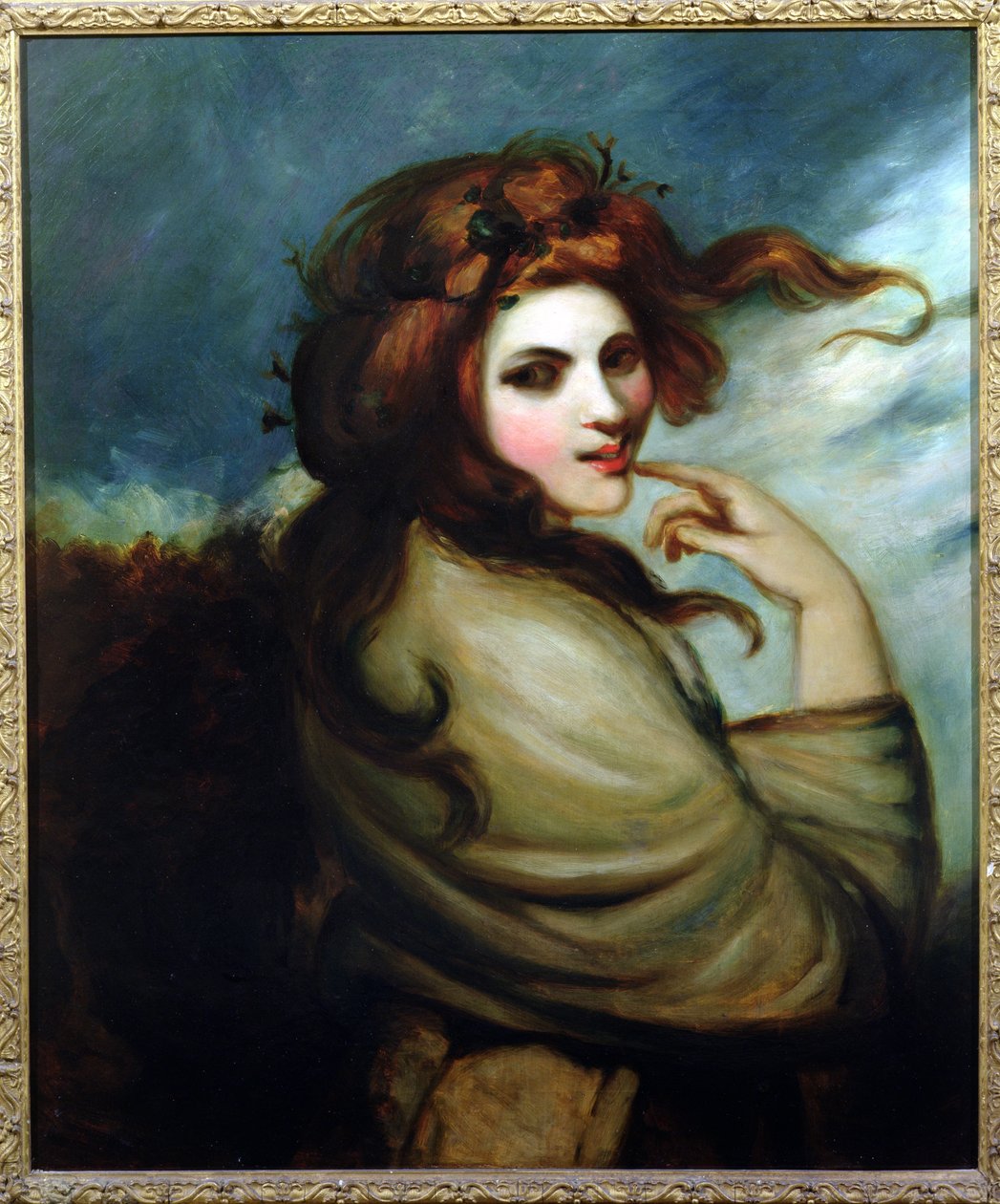 Porträt von Emma Hamilton von George Romney