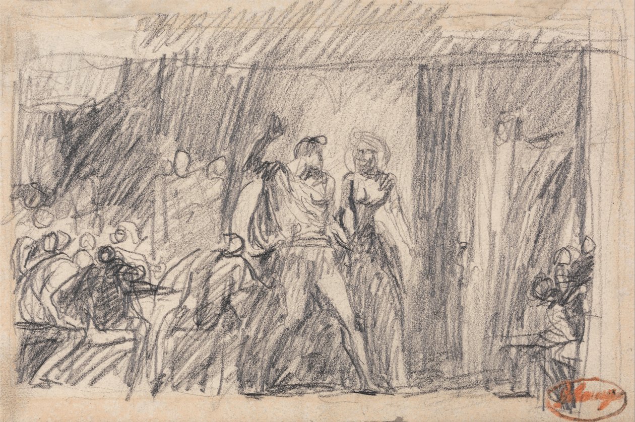 Die Bankettszene: "Macbeth" von George Romney