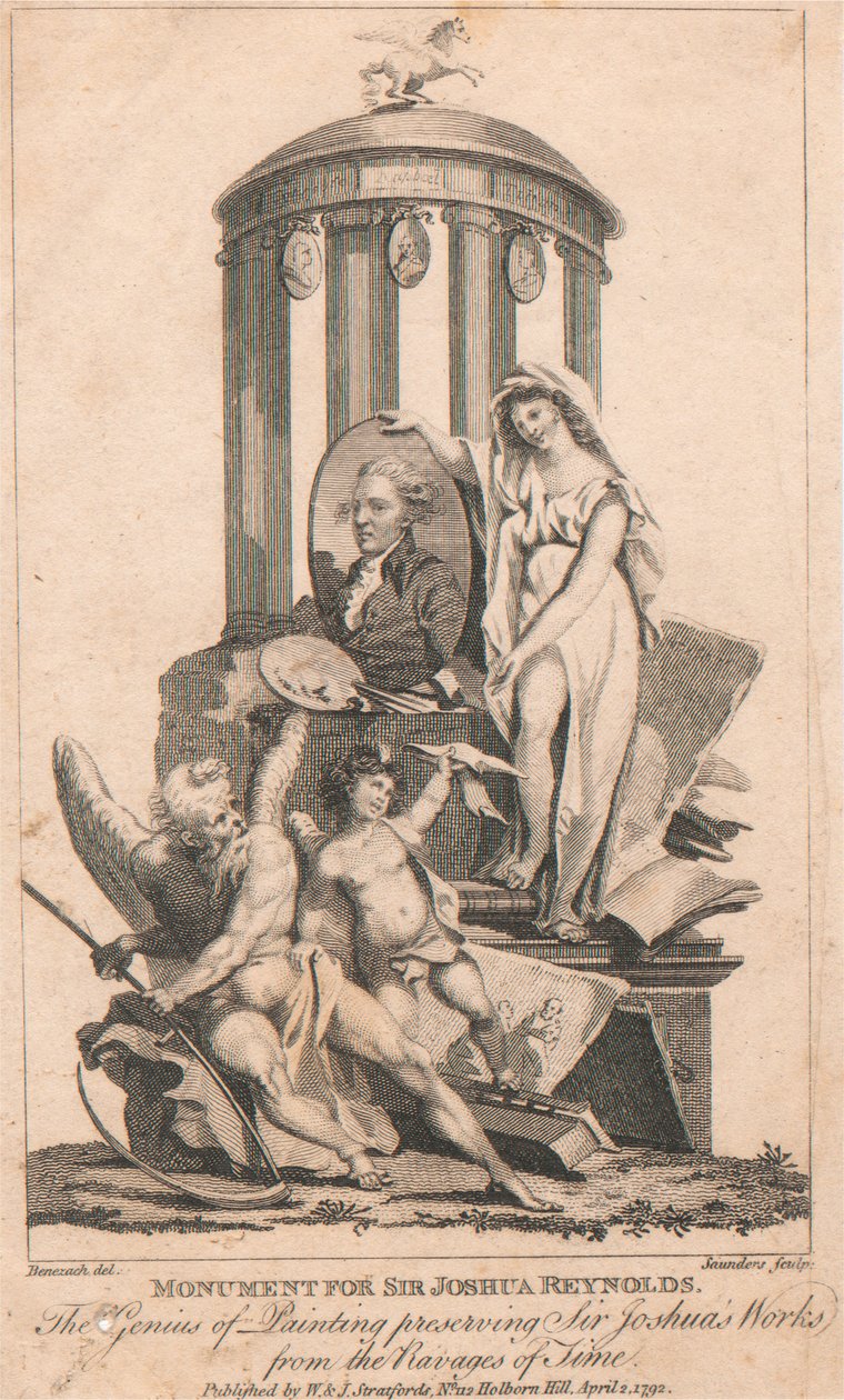 Denkmal für Sir Joshua Reynolds von George Saunders
