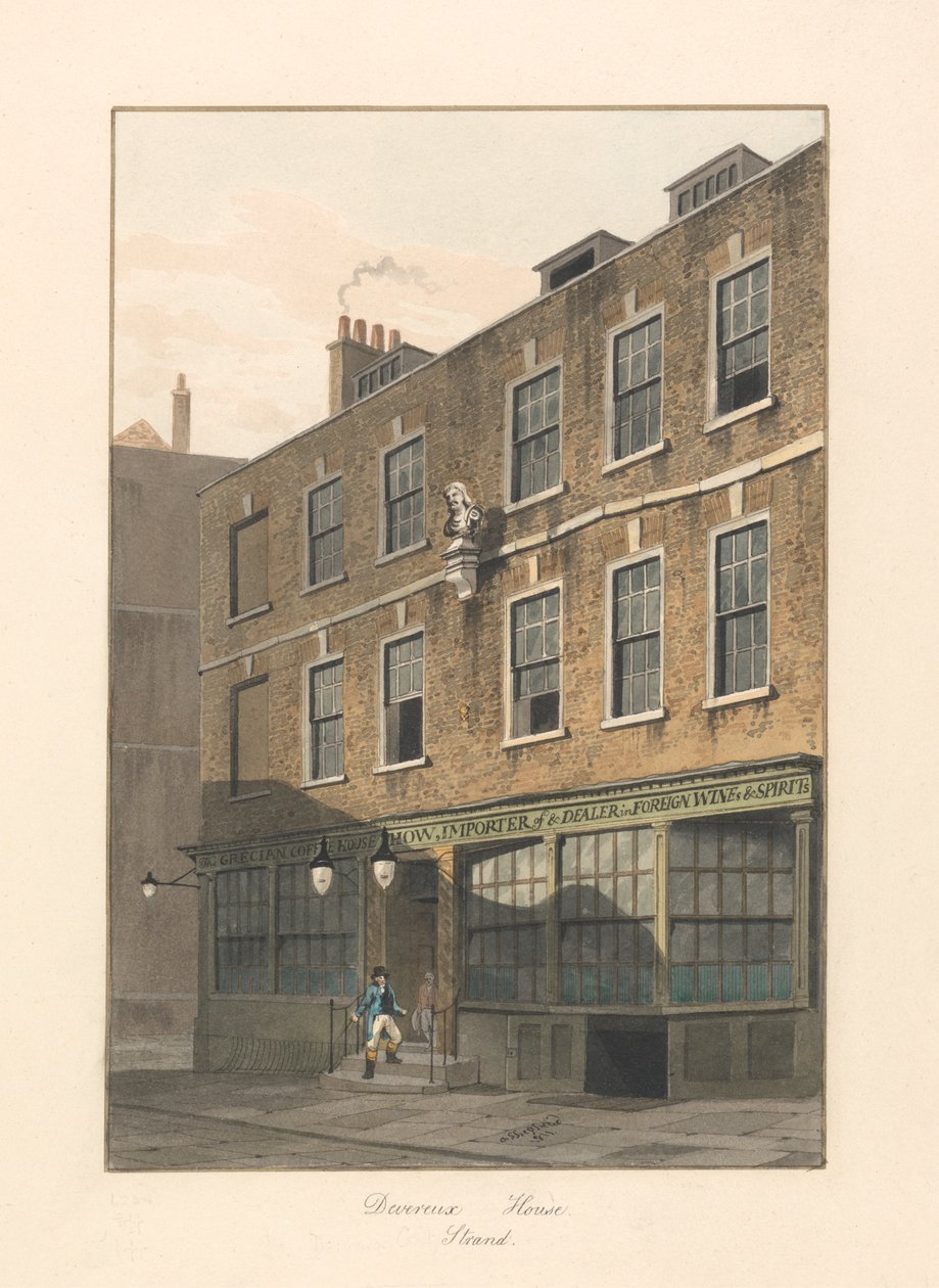 Devereux House, der Strand, London von George Shepheard