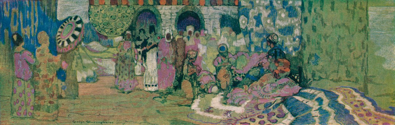 Die Botschafter, ca. 1917, 1918 von George Sheringham