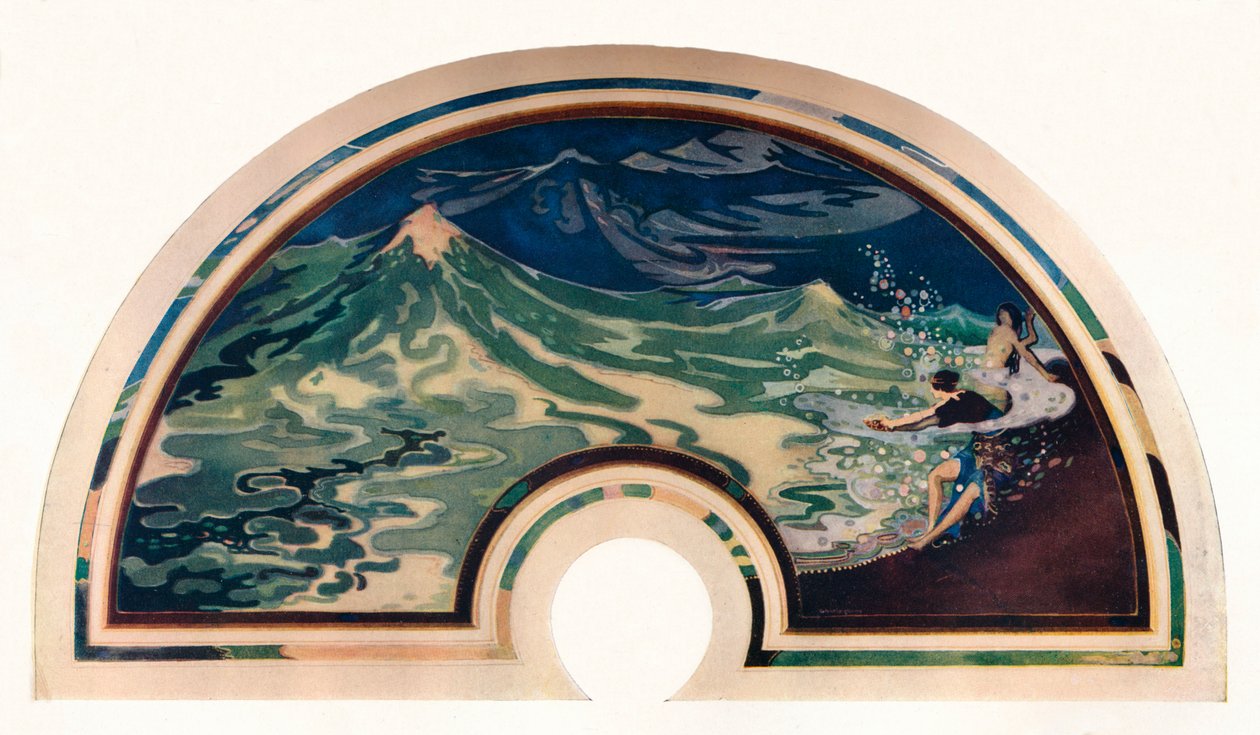 Die Welle, ca. 1914 von George Sheringham