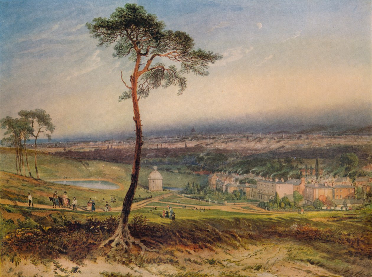 London, von Hampstead von George Sidney Shepherd