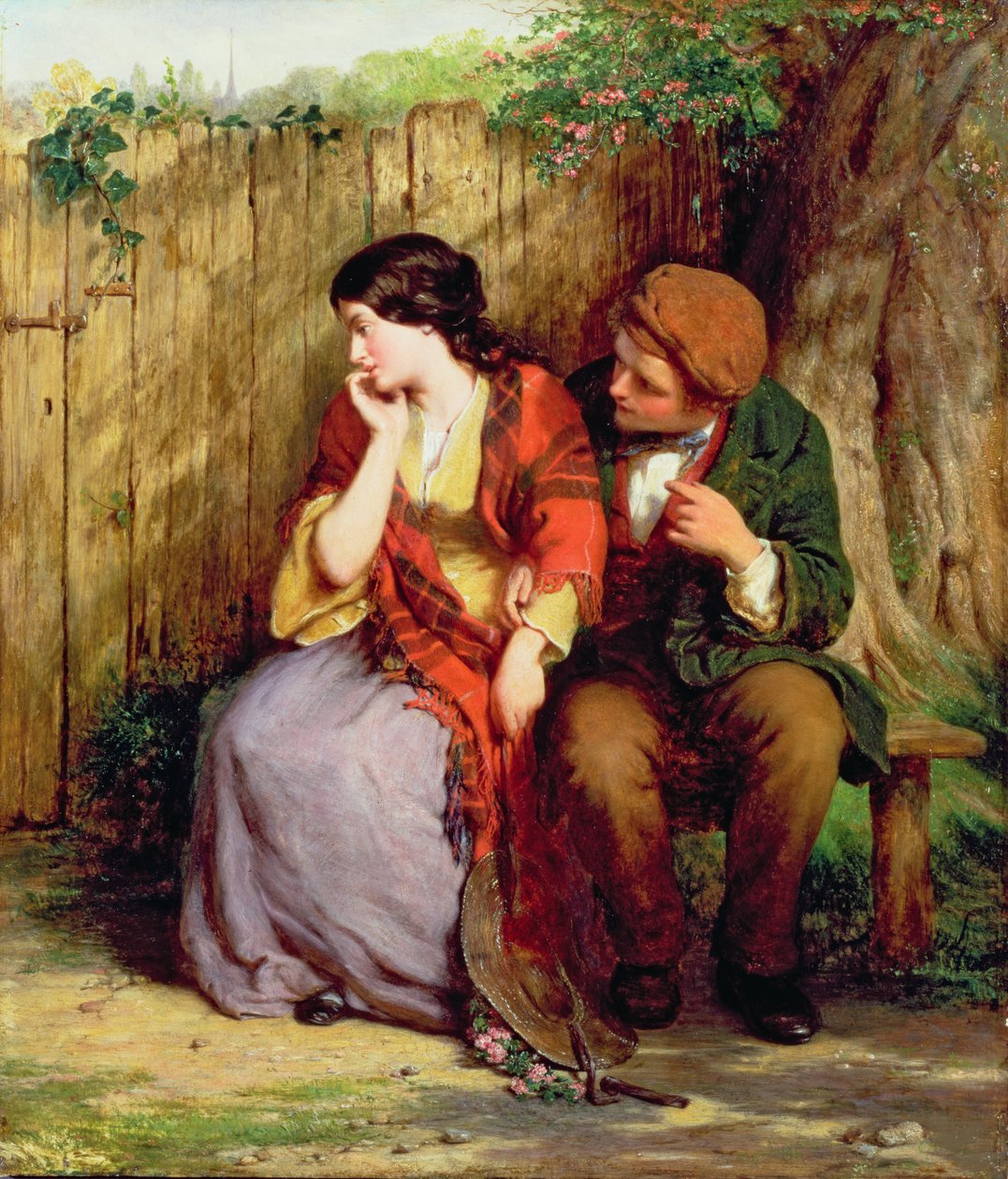 Moment der Spannung, 1861 von George Smith